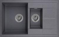 Мойка кухонная Granula GR-7802 графит фото в интернет-магазине «Wasser-Haus.ru»