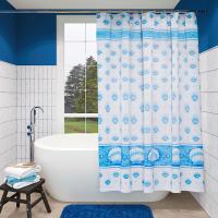 Штора для ванной Fora PH69 180х180 см, голубой жемчуг фото в интернет-магазине «Wasser-Haus.ru»