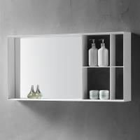 Зеркальный шкаф ABBER Stein AS6639 белый матовый фото в интернет-магазине «Wasser-Haus.ru»