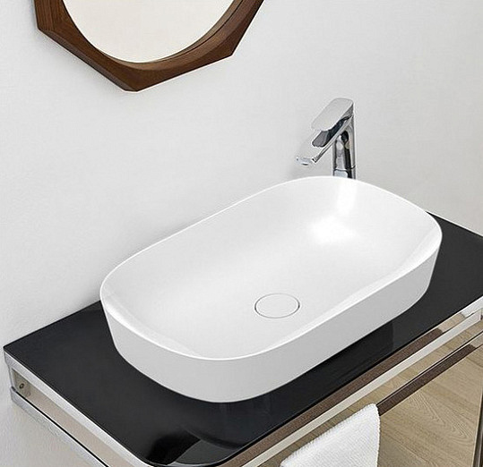 Раковина ArtCeram Ghost GHL002 65 см фото в интернет-магазине «Wasser-Haus.ru»