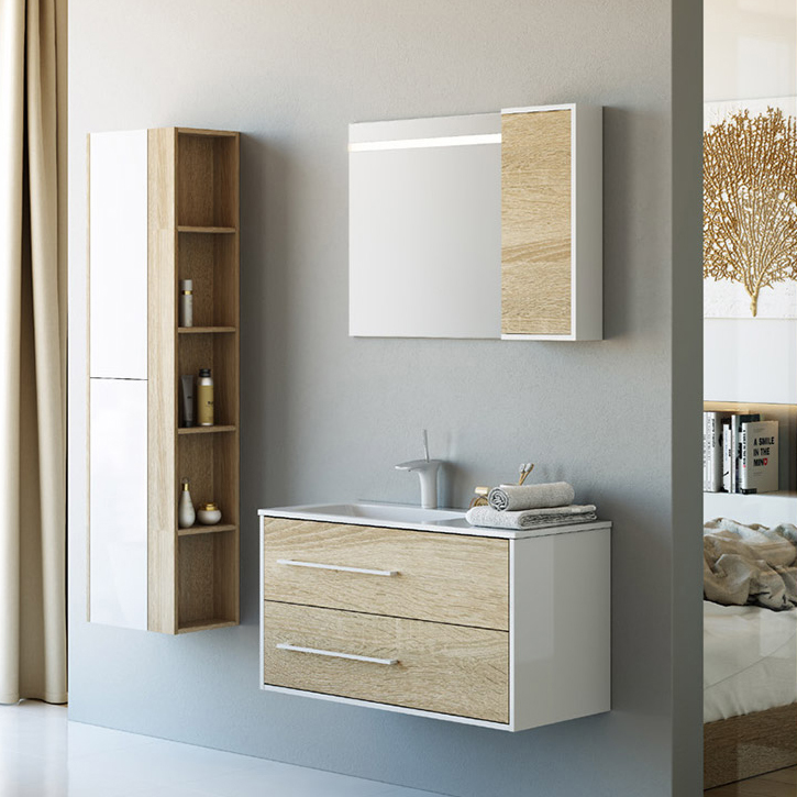 Мебель для ванной Aqwella 5 stars Miami 90 L фото в интернет-магазине «Wasser-Haus.ru»
