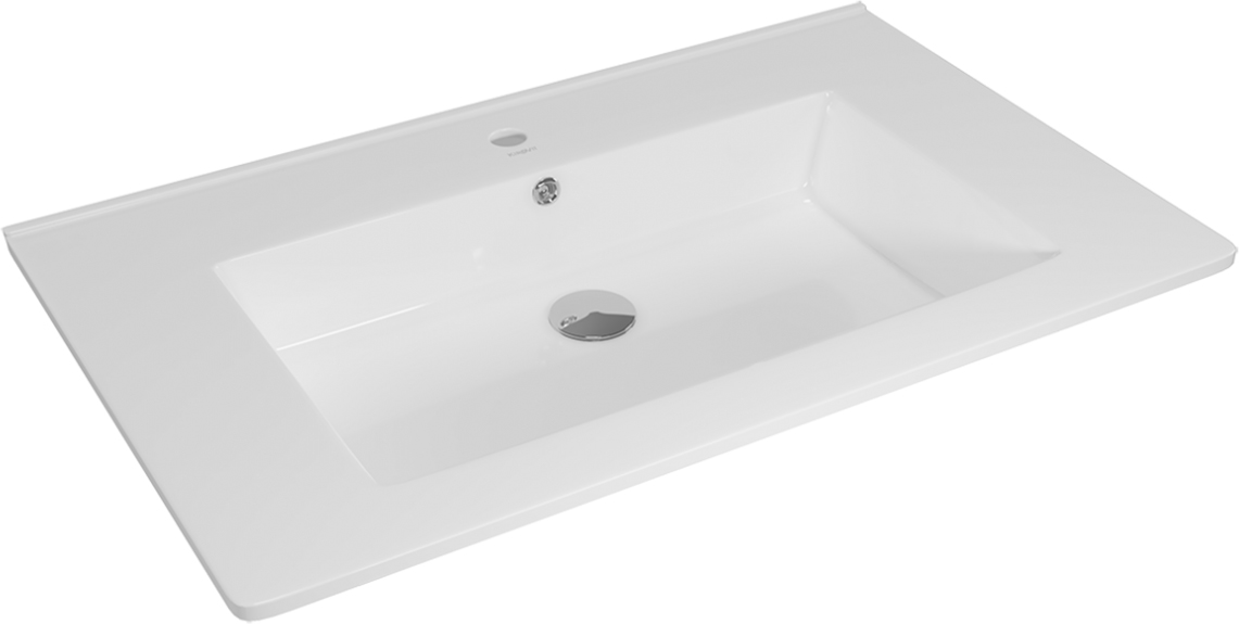Мебель для ванной Aqwella Brig 75 подвесная, белая фото в интернет-магазине «Wasser-Haus.ru»
