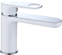 Смеситель для раковины D-lin D110377-C белый