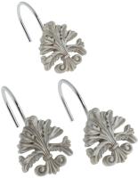 Крючки для шторы Carnation Home Fashions Fleur di Lis Silver фото в интернет-магазине «Wasser-Haus.ru»