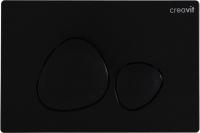 Кнопка смыва Creavit Spa GP7002.02 черная фото в интернет-магазине «Wasser-Haus.ru»