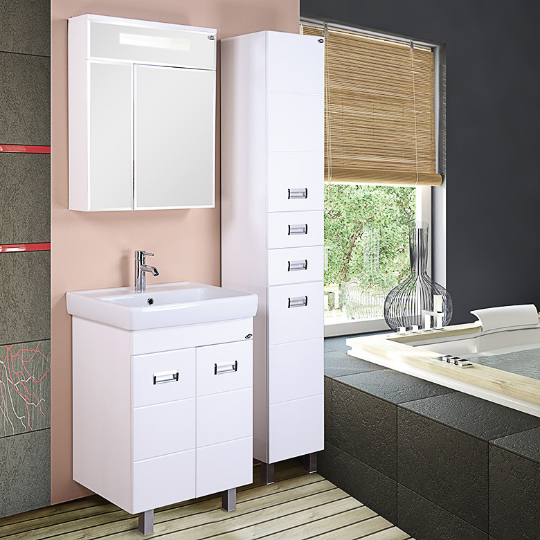 Мебель для ванной Onika Балтика-Квадро 55 фото в интернет-магазине «Wasser-Haus.ru»