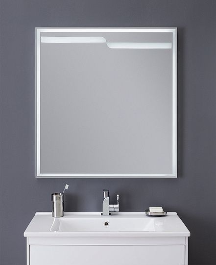 Зеркало Aquanet Модена 85 с подсветкой фото в интернет-магазине «Wasser-Haus.ru»