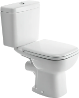 Унитаз-компакт Duravit D-code 21110900002 петли хром