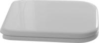 Крышка-сиденье Kerasan Waldorf 418801 белая, с микролифтом, петли хром