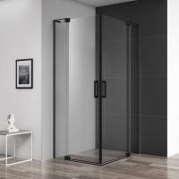 Душевой уголок Cezares Slider A 2 90/100 C NERO фото в интернет-магазине «Wasser-Haus.ru»