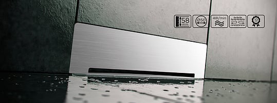 Душевой лоток Pestan Confluo Premium Wall фото в интернет-магазине «Wasser-Haus.ru»