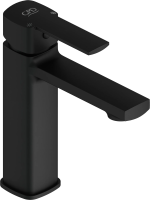 Смеситель для раковины GPD Pedra MLB160-S черный матовый