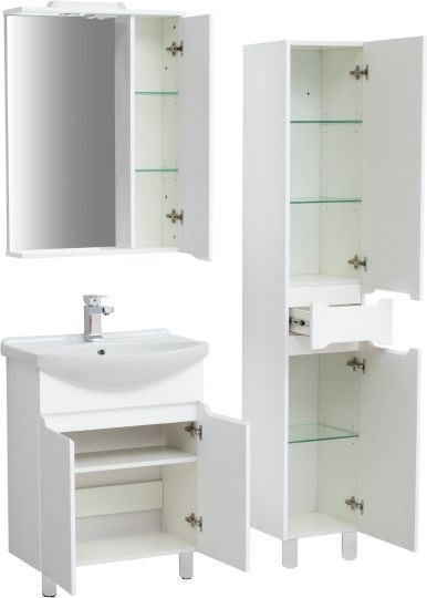 Мебель для ванной Sanstar Bianco 65 фото в интернет-магазине «Wasser-Haus.ru»