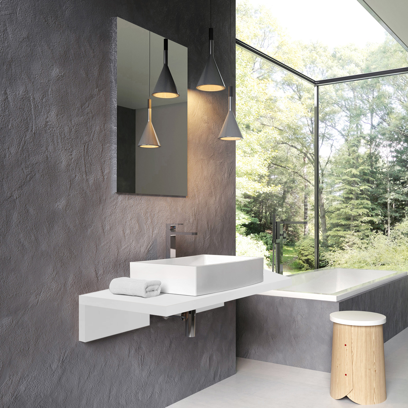 Мебель для ванной Ravak столешница L 120 белая фото в интернет-магазине «Wasser-Haus.ru»