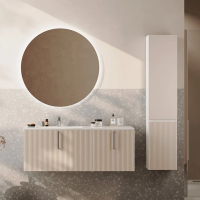 Мебель для ванной Sanvit Рольф 120 белая, L фото в интернет-магазине «Wasser-Haus.ru»