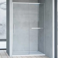 Душевая дверь в нишу Vincea Slim Soft VDS-1SS100CL 100 см, профиль хром, стекло прозрачное