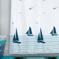 Штора для ванной Verran Barca фото в интернет-магазине «Wasser-Haus.ru»