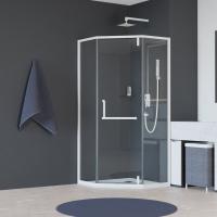 Душевой уголок RGW HO-084W 90x90x195 стекло прозрачное фото в интернет-магазине «Wasser-Haus.ru»