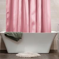 Штора для ванной Dasch Regina  BT-JIT-P001 180х200, розовая фото в интернет-магазине «Wasser-Haus.ru»