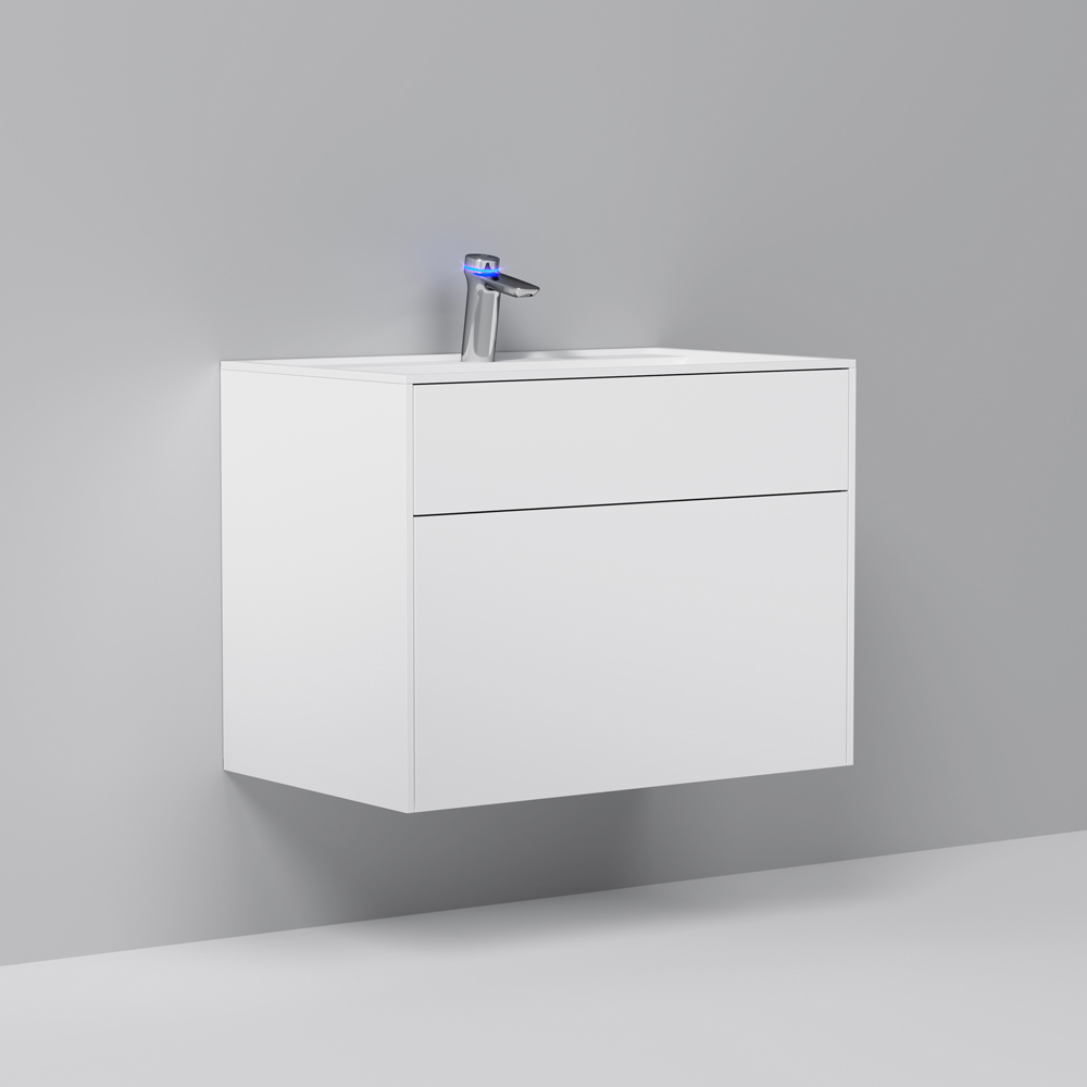Мебель для ванной Am.Pm Inspire V2.0 80 белый матовый фото в интернет-магазине «Wasser-Haus.ru»