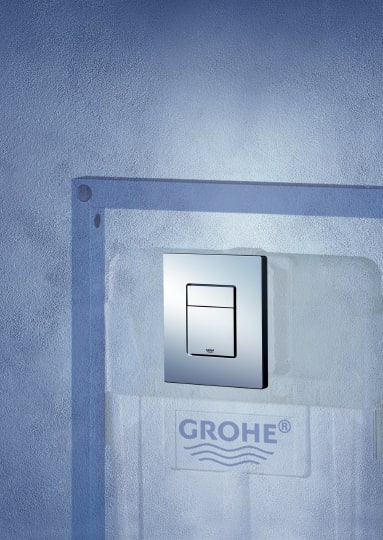 Комплект  Система инсталляции для унитазов Grohe Rapid SL 38772001 3 в 1 с кнопкой смыва + Унитаз подвесной Gustavsberg Estetic Hygienic Flush белый фото в интернет-магазине «Wasser-Haus.ru»