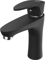 Смеситель для раковины Dorff Alpha D9021000BL черный фото в интернет-магазине «Wasser-Haus.ru»