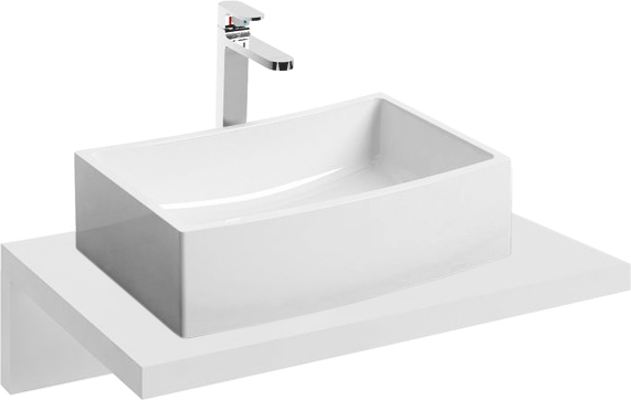 Мебель для ванной Ravak столешница L 80 белая фото в интернет-магазине «Wasser-Haus.ru»