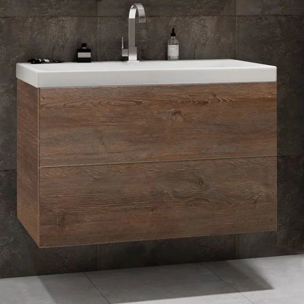 Мебель для ванной Art&Max Verona-Push 80 дуб баррик фото в интернет-магазине «Wasser-Haus.ru»