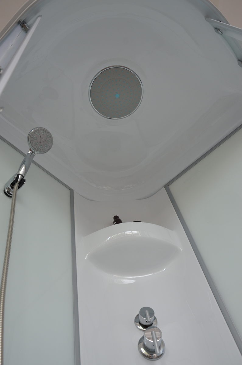Душевая кабина Royal Bath  RB 90HP6-WC (белое/матовое) фото в интернет-магазине «Wasser-Haus.ru»