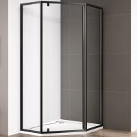 Душевой уголок Cezares Eco O-P-1-90-C-NERO фото в интернет-магазине «Wasser-Haus.ru»