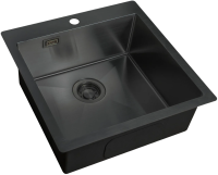 Мойка кухонная Zorg Light ZL R 510510 GRAFIT фото в интернет-магазине «Wasser-Haus.ru»