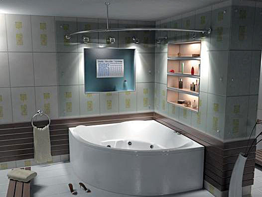 Акриловая ванна Bas Ривьера Вн БасВГ28 160x160 с г/м фото в интернет-магазине «Wasser-Haus.ru»