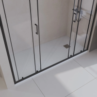 Поддон для душа BelBagno Uno AH 160х90, белый, с сифоном