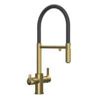 Смеситель для кухни Elghansa Kitchen Pure Water 56F5511-MattGold matt gold фото в интернет-магазине «Wasser-Haus.ru»