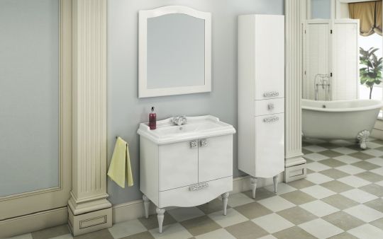 Мебель для ванной Comforty Монако 80-1 фото в интернет-магазине «Wasser-Haus.ru»
