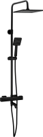 Душевая стойка Gappo G91 G2491-6 с термостатом, черная