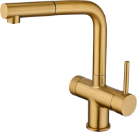 Смеситель для кухни Emar PVD ЕС - 7026 PVD Golden