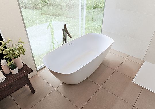 Ванна из искусственного камня Riho Bilo BS6500500000000 165x80 фото в интернет-магазине «Wasser-Haus.ru»