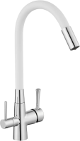 Смеситель для кухни Savol S-L1806-02 с гибким изливом
