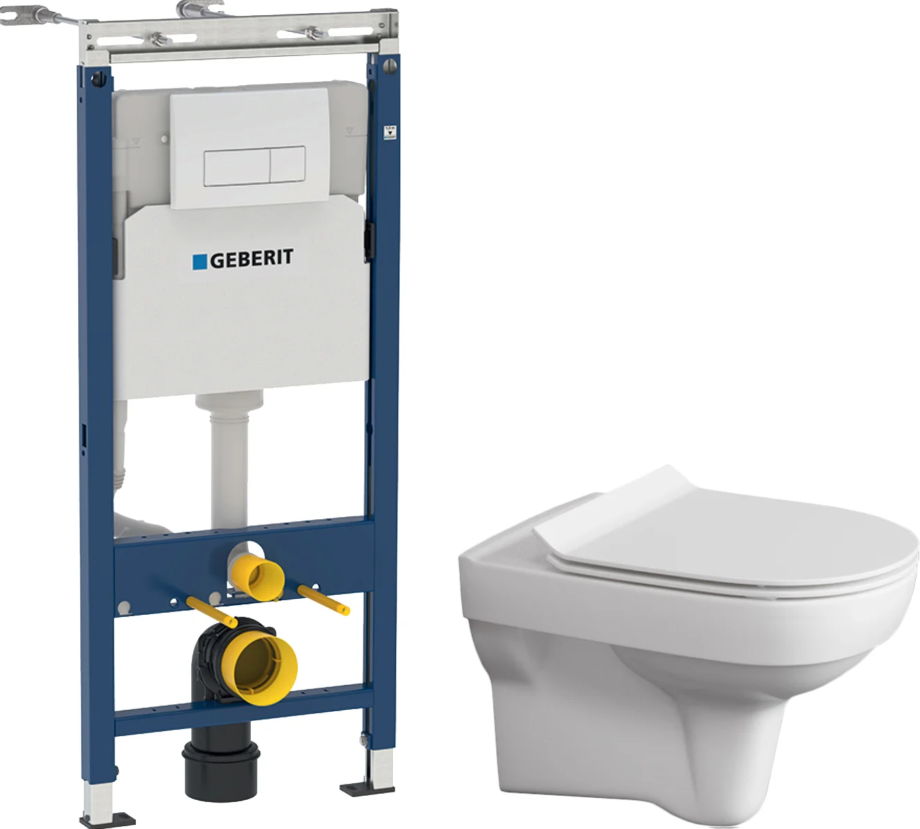 Комплект унитаза Geberit + kolo 458.122.2u.1