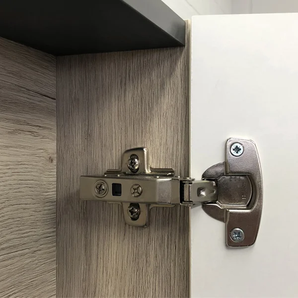 Зеркало Comforty Мерано 90 дуб дымчатый, белое фото в интернет-магазине «Wasser-Haus.ru»