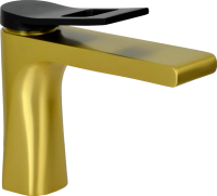 Смеситель для раковины Bronze de Luxe Element EL02GB золото черный