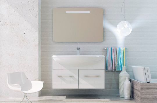 Зеркало Sanvit Модерн 120 фото в интернет-магазине «Wasser-Haus.ru»
