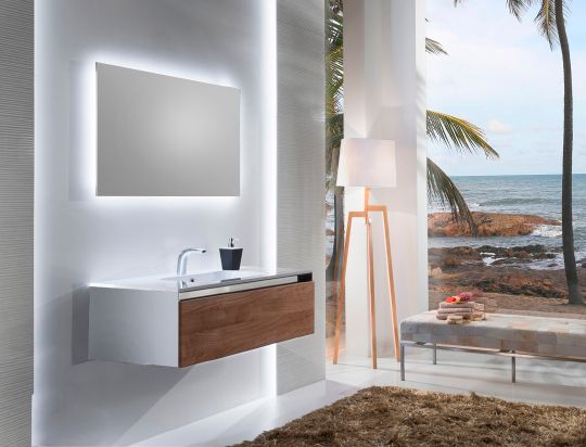 Зеркало Sanvit Кубэ 90 фото в интернет-магазине «Wasser-Haus.ru»
