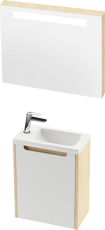 Мебель для ванной Ravak Classic 40 береза/белая R фото в интернет-магазине «Wasser-Haus.ru»