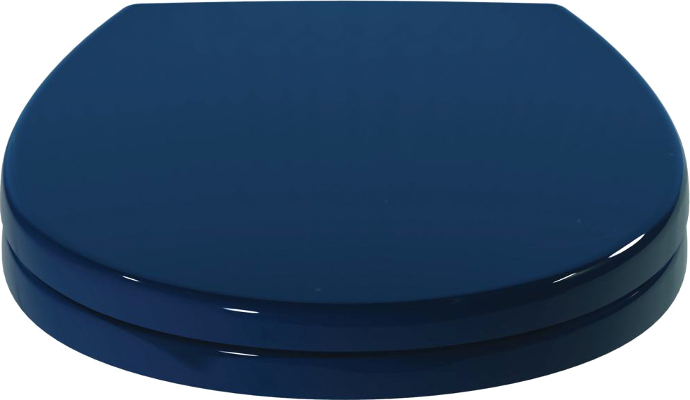 Унитаз приставной Ideal Standard Contour S304701 крышка темно-синяя фото в интернет-магазине «Wasser-Haus.ru»