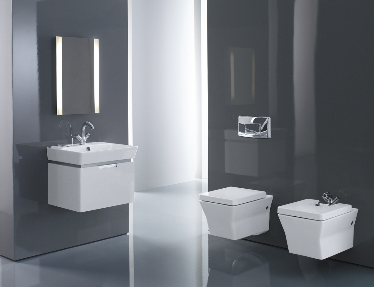 Мебель для ванной Jacob Delafon Reve 60 белый лак, 1 ящик фото в интернет-магазине «Wasser-Haus.ru»