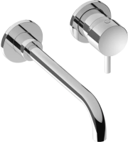 Смеситель для раковины IB Rubinetterie Kusasi Short EKS206CCN_35 С ВНУТРЕННЕЙ ЧАСТЬЮ chrome