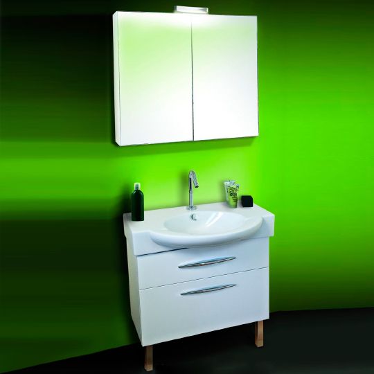 Мебель для ванной Jacob Delafon Presquile EB927-J5 белая фото в интернет-магазине «Wasser-Haus.ru»