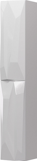 Шкаф-пенал Aima Design Crystal 30П R white фото в интернет-магазине «Wasser-Haus.ru»